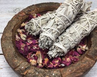 California White Sage | 4in & 7in, White Sage, Sage Smudge, Smudge Stick