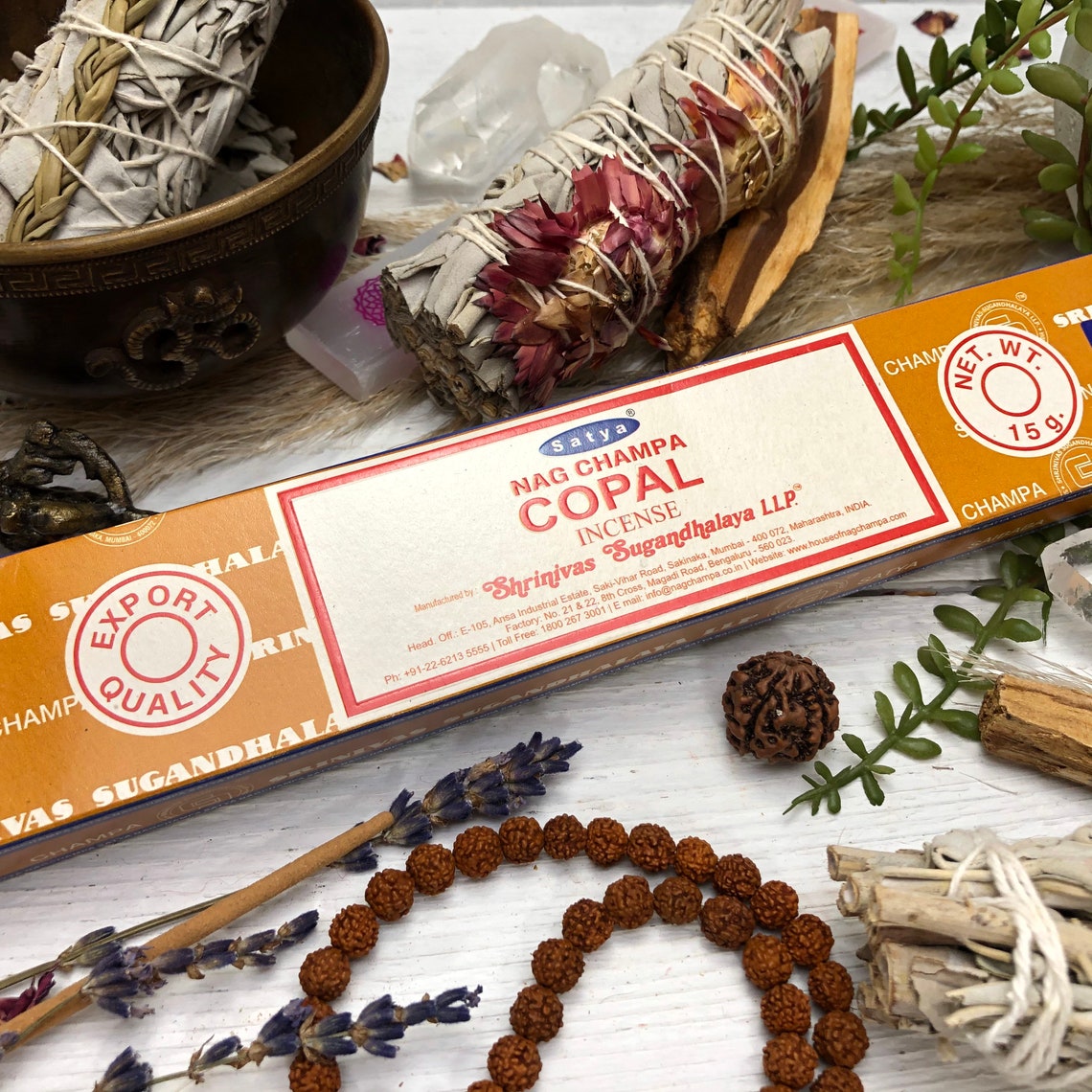 SACRED EARTH Copal, Tree of Life, Earth Blend, Musk, Cinnamon or 5 Pack ...