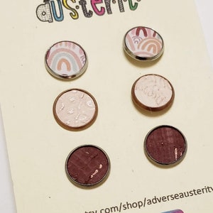 Rainbow Stud Earring, Spring Hypoallergenic Stud Earrings, Coordinating Print Earring, Easter Basket Gift for Her, Birthday Gift for Her