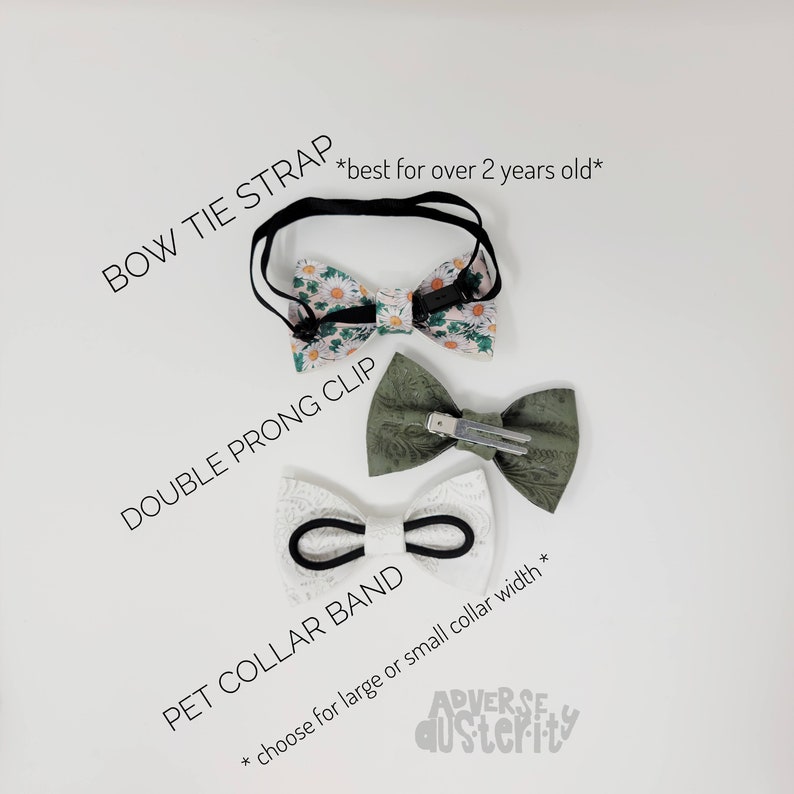 Fathers Day Gift for Dad Bowtie for Dog Collar Coordinating Bow Tie Set Dad and Me Bow Tie Men/'s Bow Tie Bow Tie for Wedding Party Gift