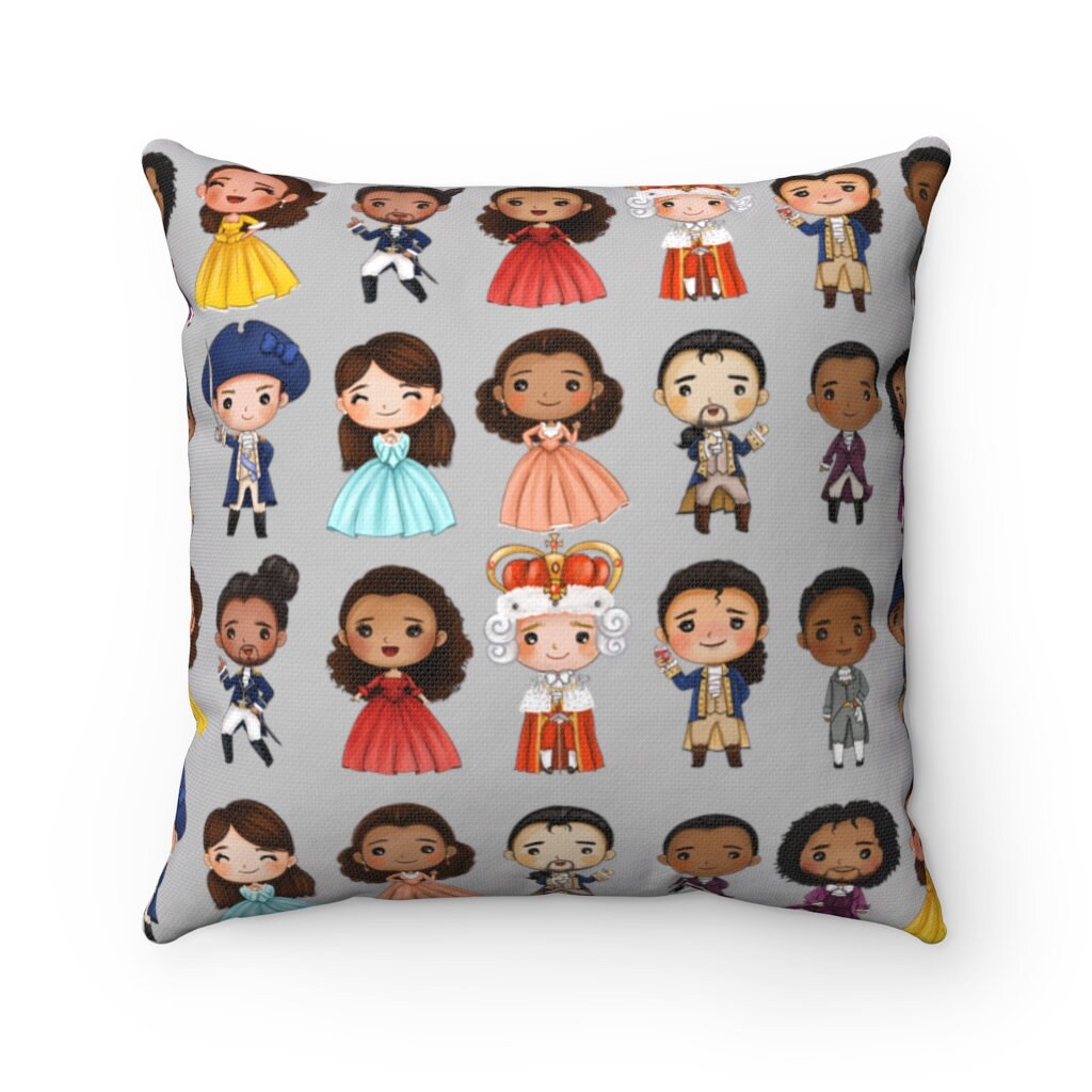 Hamilton Pillow 20 square Hamilton Gift Hamilton Etsy