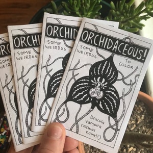 ORCHIDACEOUS! Coloring Zine