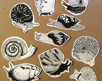 Snail Sticker Pack!!