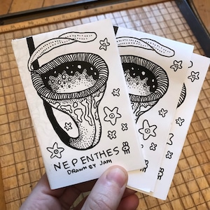 Nepenthes Coloring Zine!!