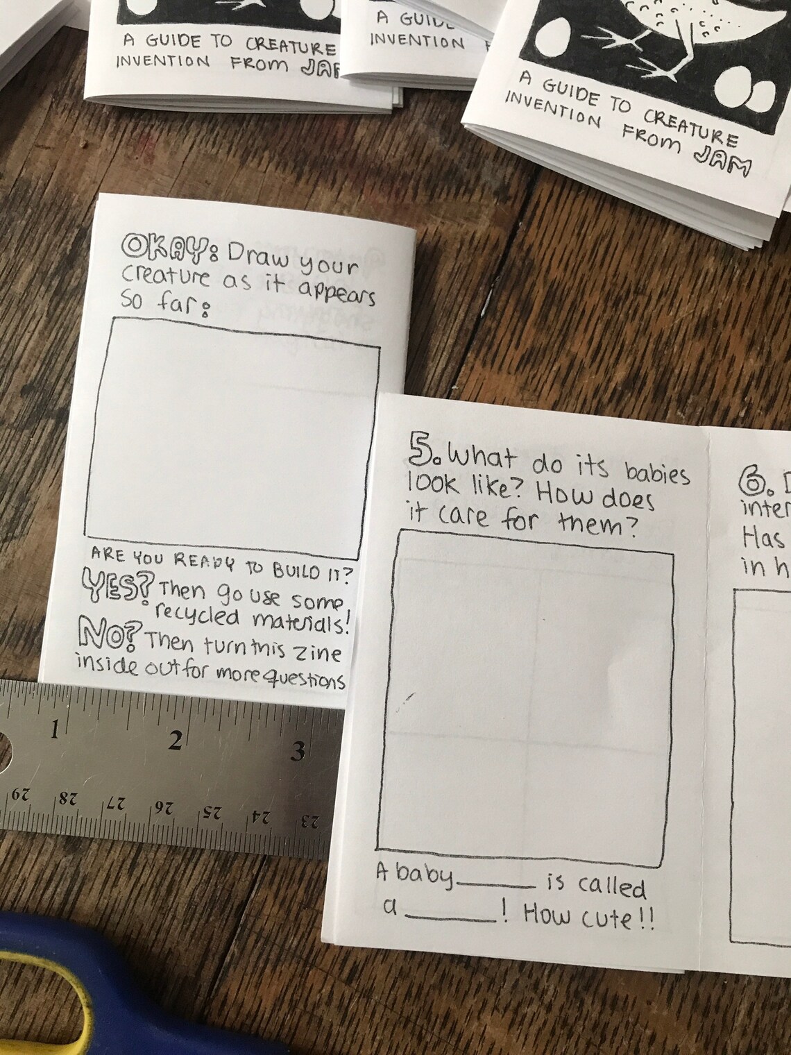 Build Your Own Chimera Zine! - Etsy