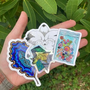 Mystery Sticker 4-Pack!