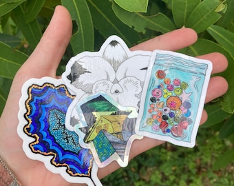 Mystery Sticker 4-Pack!
