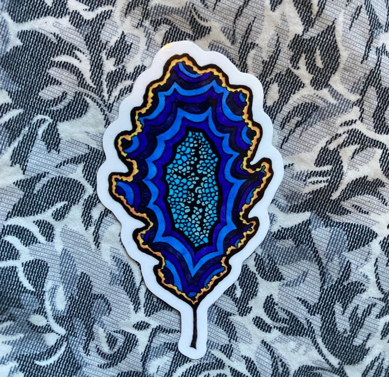 Geode Sticker Oak Geode, Sticker! - Etsy