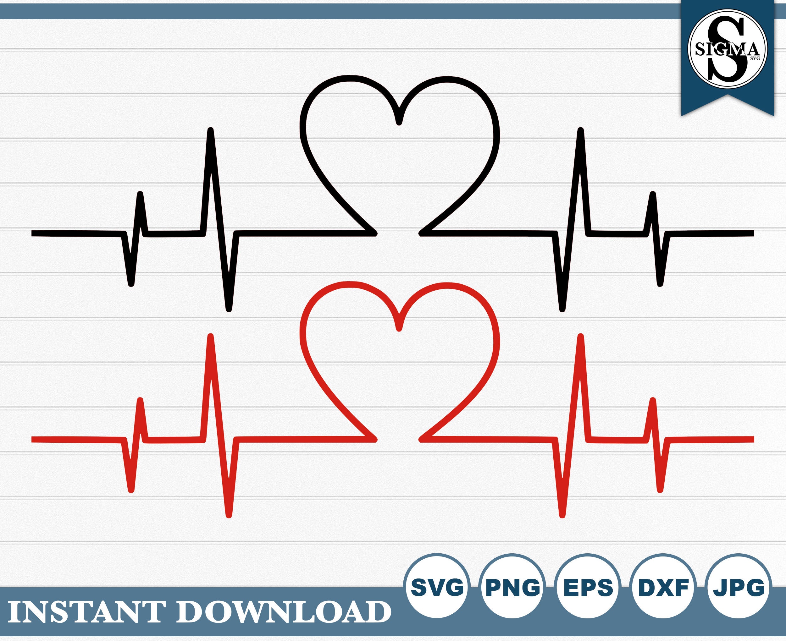 Heartbeat Outline 