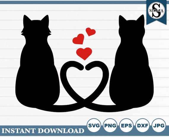 A Cat Love Icon Royalty Free SVG, Cliparts, Vectors, and Stock  Illustration. Image 88462754.