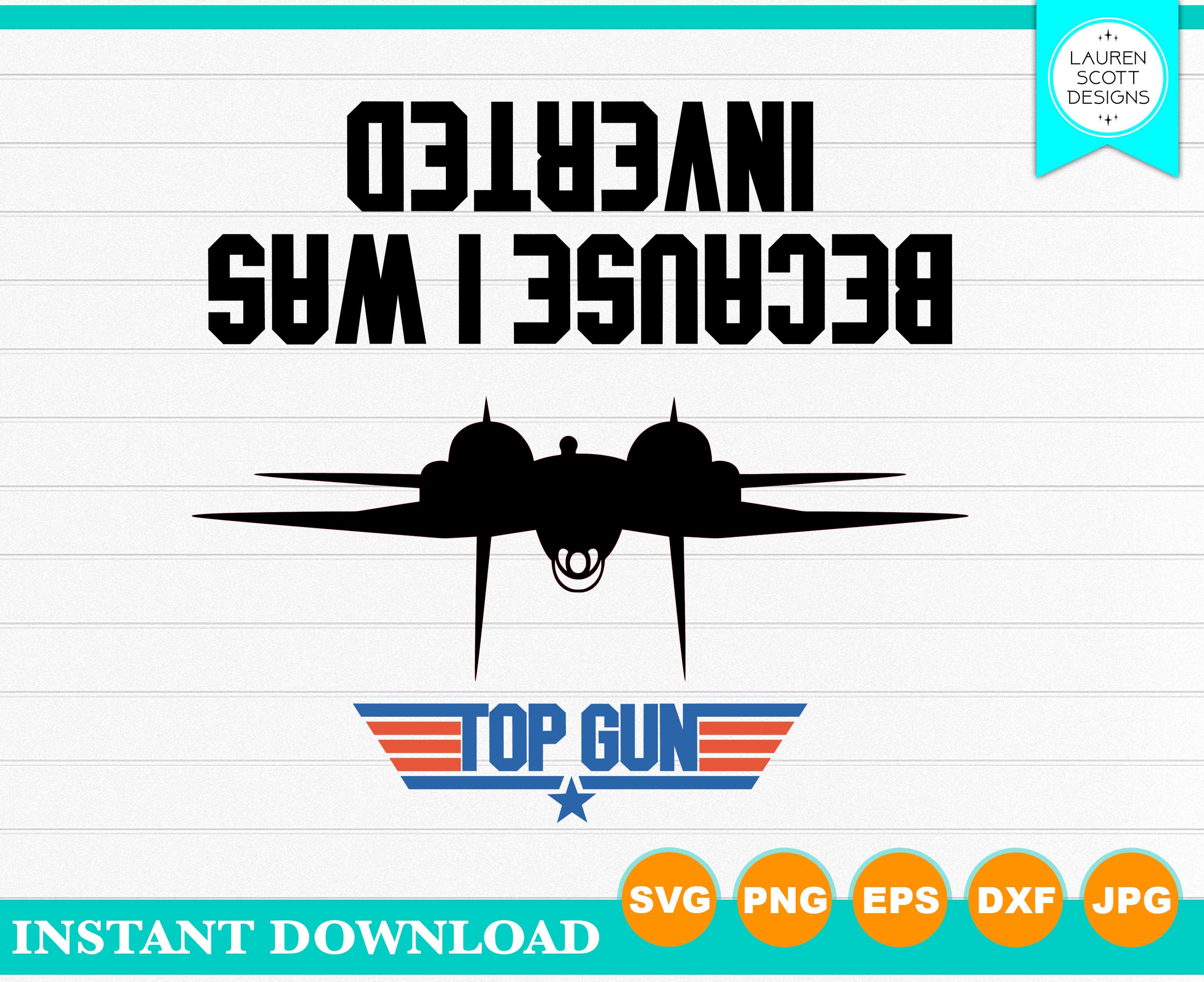 Top Gun SVG Top Gun Clipart Maverick SVG Maverick Clipart Etsy