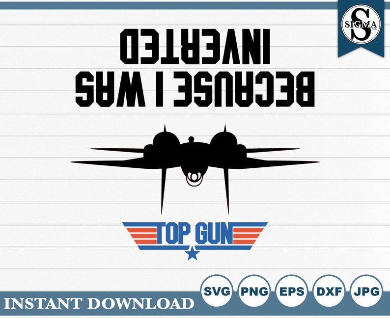 Top Gun SVG Top Gun Clipart Maverick SVG Maverick Clipart | Etsy