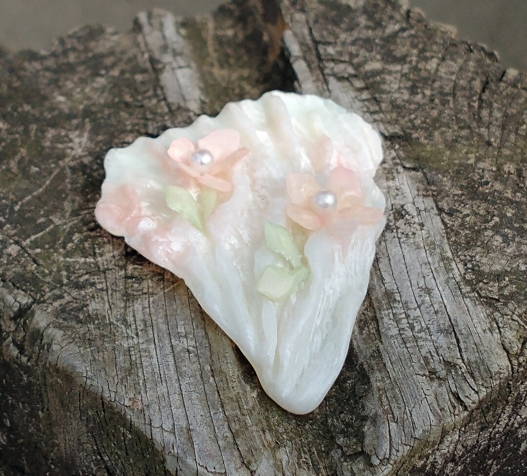 Pink Convertable Pin P75 - Pink Flowers / Magnetic Pin - Etsy