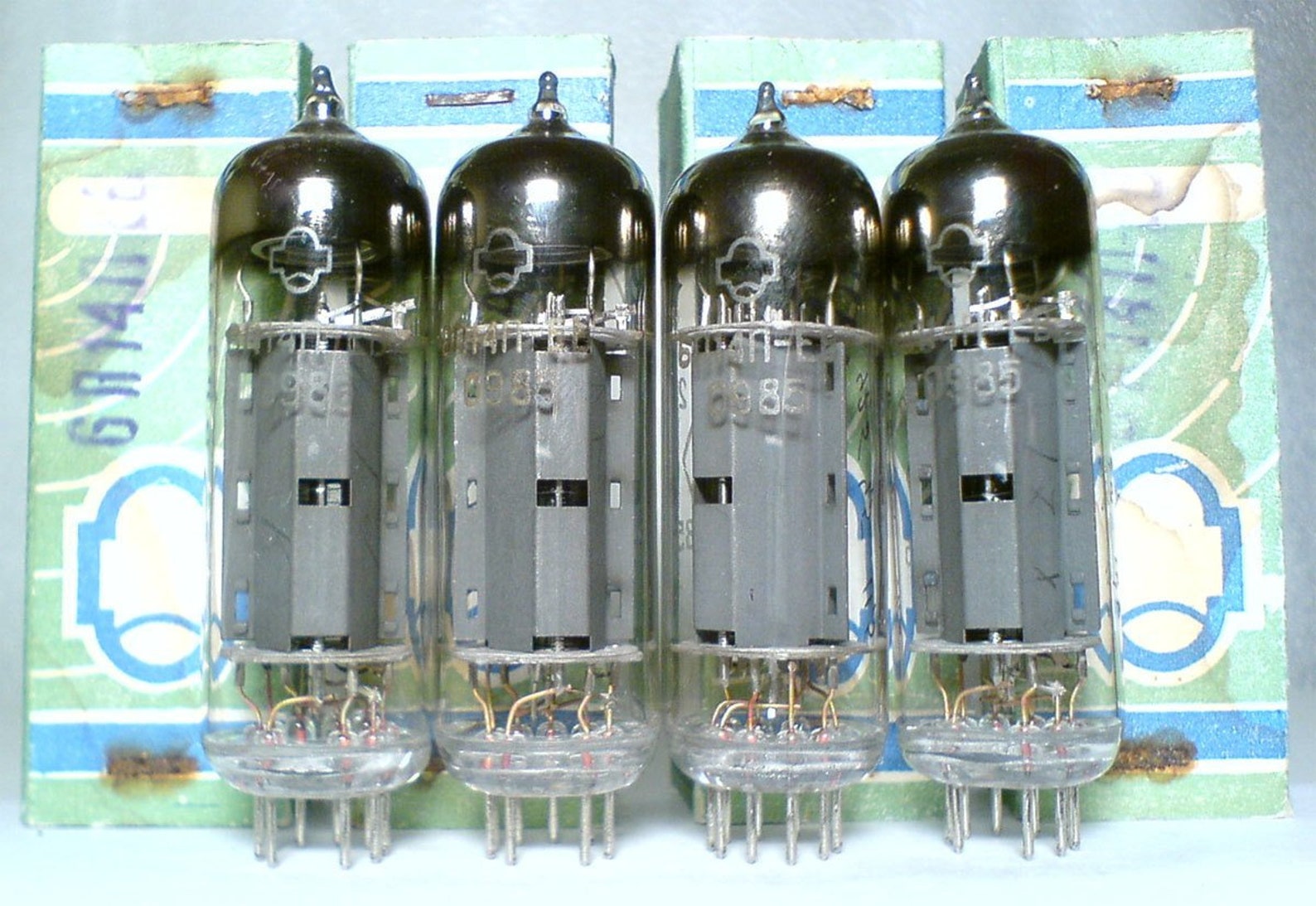 6P14P-EV EL84M 6BQ5 7189 Strong Ideally Matched Quad 4 Tubes | Etsy