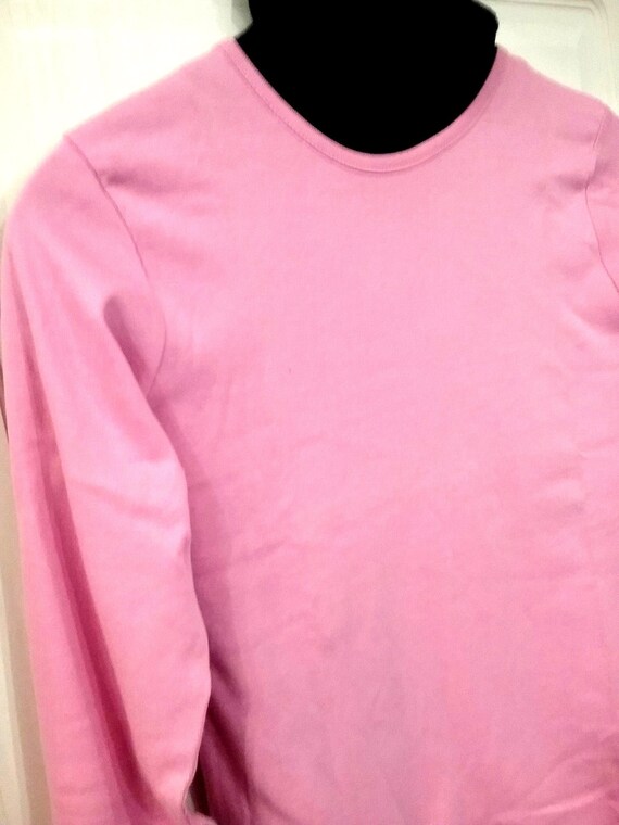 Sale 30% sweater, long-sleeved shirt, turquoise-pink-black-orange-red, logo, cotton, Blue Seven, girls, women, girls, vintage