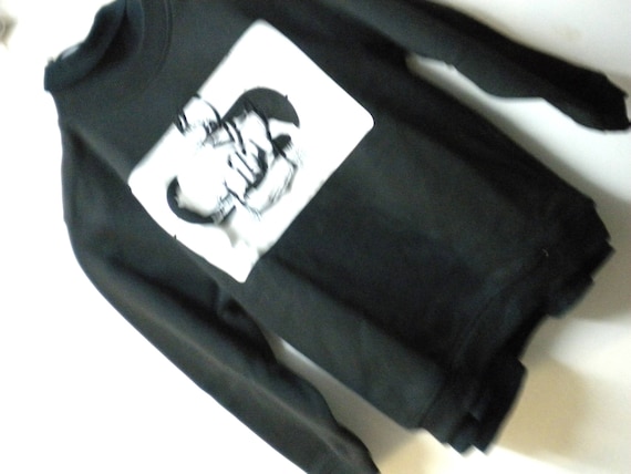 Sale 30% Sweatshirt, Comic, Bad+Mad, Skater, black, colorful print, extra thick, brushed, 128, 140, 152, Vintage