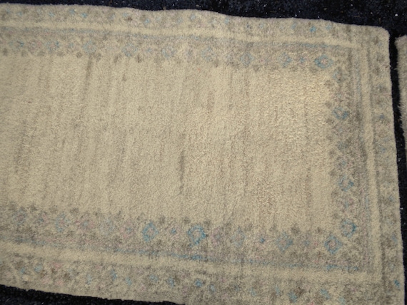 Carpet runner/bridge, "DISCOUNT", high-quality, handmade, 73 cm x 1.54 cm, custom-made, vintage