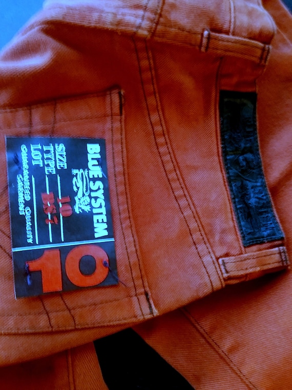 Sale 30% Blue System, Jeans Basic, Logo, rust red… - image 9