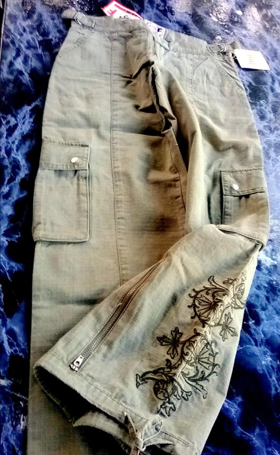 Sale 30% Jeans, Slim, Lemmi, oliv  grün, Mädchen, Größe 128  176, Vintage Format, Girls, Frauen, Mädchen, Kids