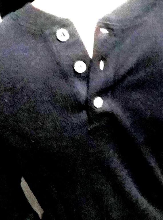 Sale 30% T-shirt, short sleeve, Henley, polo style, logo, buttons, fine rib, dark blue + black, oversized, unisex, S.Oliver, vintage