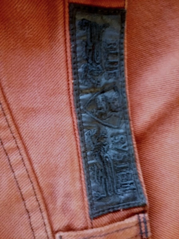 Sale 30% Blue System, Jeans Basic, Logo, rust red… - image 2