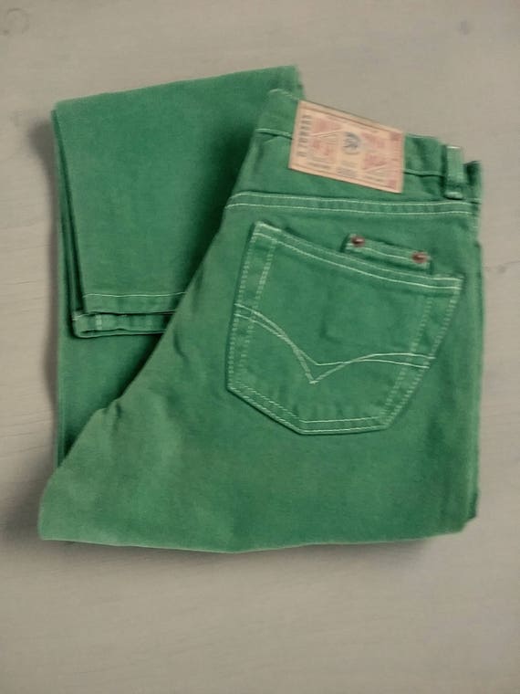 Diesel Jeans, Arizona, Green, 1990s, Boys Fashion… - image 2