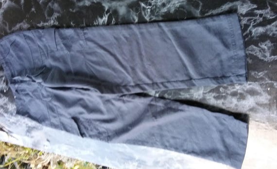 Sale 30% Cargo pants, straight fit, dark blue, various pockets, belt loops, other details, Young Fashion, Gender, Esprit, Vintage