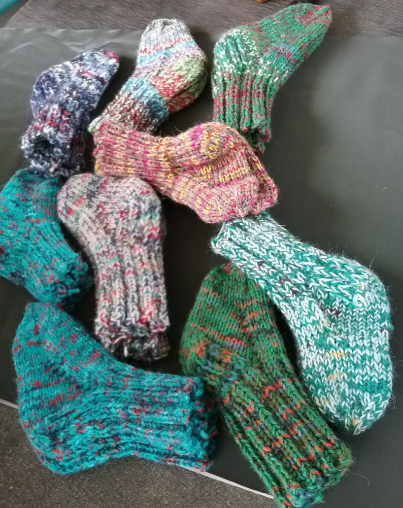 handmade from sock wool Baby Warm socks Kids other