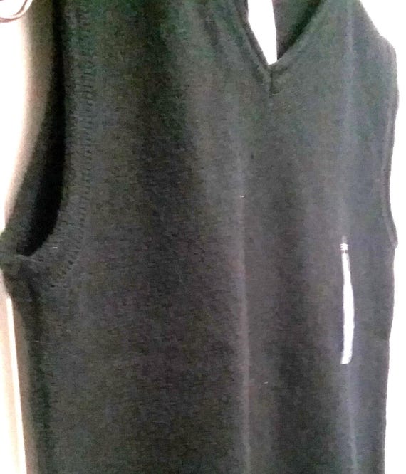 Sale 30% pullover, knit with new wool, black, size M/L, 176, measurements, gender, Esprit, Vintage