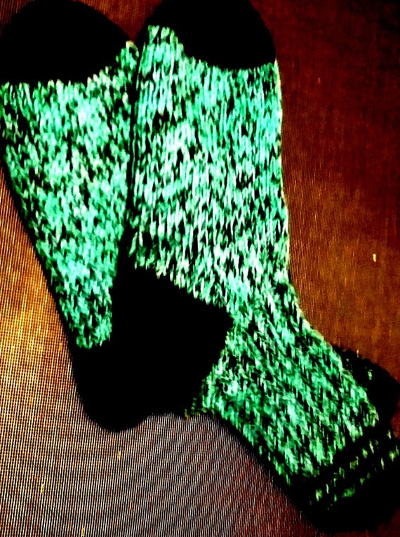 Thick wool socks hand-knitted - available immediately - sofa socks - from baby to size 54 - by appointment
