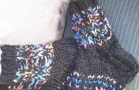 Thick wool socks, hand-knitted - available immediately - sofa socks - from baby size up to size 54 - by appointment