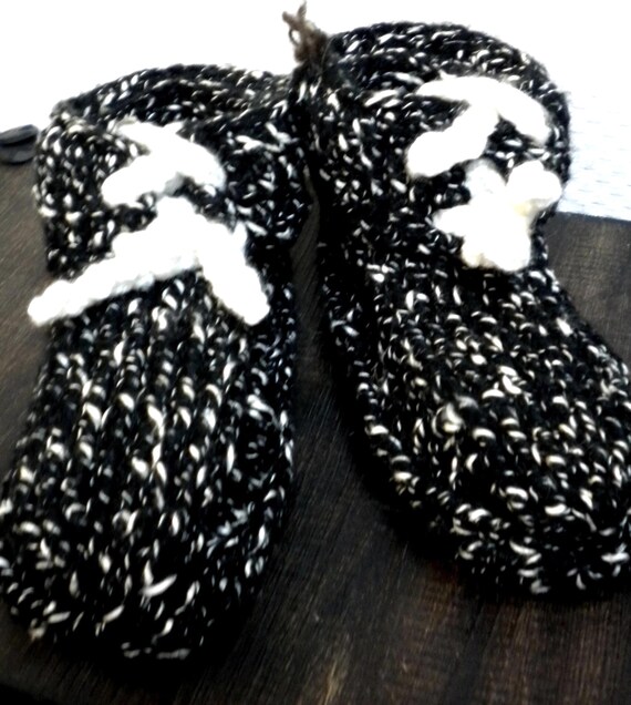 Handmade, slippers, non-slip soles, wool shoes, crochet shoes, other