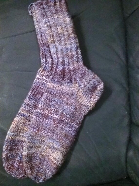 Thick wool socks, hand-knitted - available immediately - sofa socks - from baby size up to size 54 - by appointment