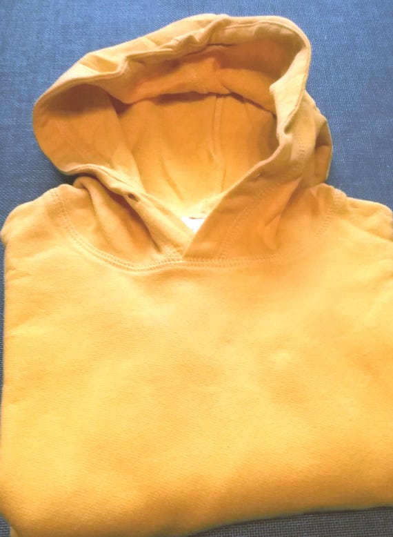 Sale 30% Pullover, Hoodie, Hooded Shirt without Drawstring, Graphic Network, yellow + orange, Super BIG, Gender, Whoopi, Vintage