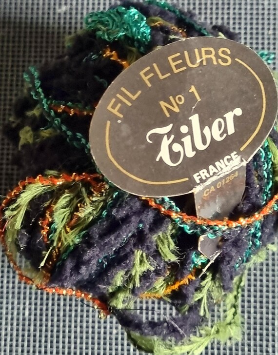 Wool, designer yarn mix, decorative yarn/embellishment/accessory, mini skeins, Anny Blatt/Tiber, various fiber types, hand-wound, vintage wool