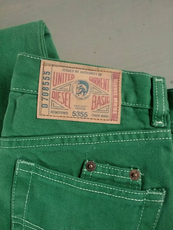 Diesel Jeans, Arizona, Green, 1990s, Boys Fashion… - image 1