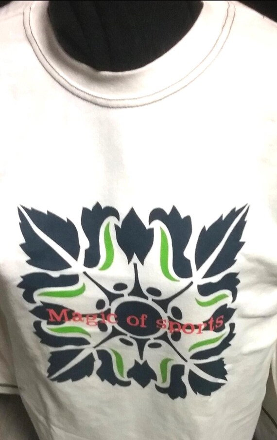 Sale 30% Pullover, Sweatshirt, BIG, white + pink, Graphic, Magic of Sports, 100% Cotton, best quality, Gender, del Gado, Vintage