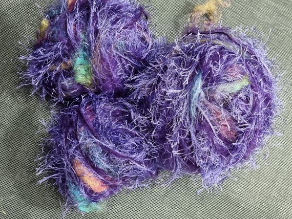 Wool, designer yarn blend, hand-wound, for casual crafts, e.g., vests, knitted shirts, crocheted tops, various fiber types, vintage wool