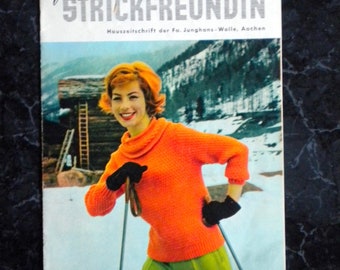 Junghans, Magazines, Knitting, Crochet, Instructions, Magazines, Journals, Rarities, 1990s, Vintage