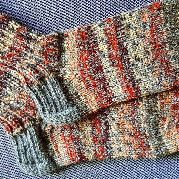 thick WOOL SOCKS hand-knitted - available immediately - SOFA SOCKS - from babies up to size 54 - by appointment