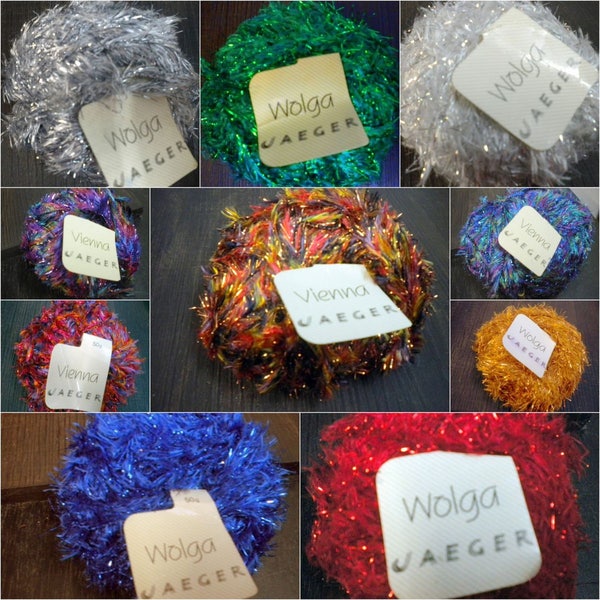 Effect yarn, "Deco" "Spotlight" "Fire Magic", Gedifra, Other, Fringes, Cuddly wool, Fluffy yarn, Lurex, Vintage, Retro Page 3