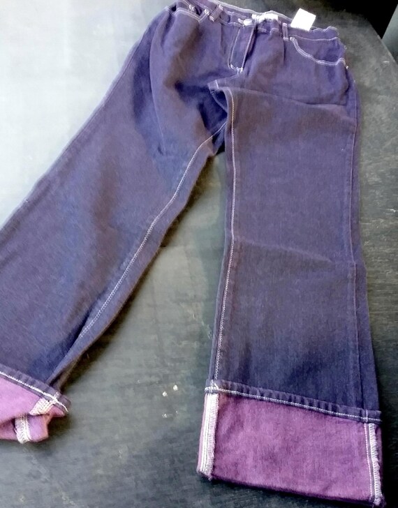 Sale 30% Pants, turn-up trousers, straight fit, 2 pockets, belt loops, zipper/slider, size information, Girls Fashion, Peppino, Vintage