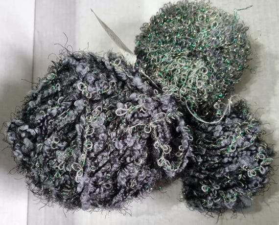 Wool, designer yarn mix, such as patterns, e.g. for vests/knitted shirts/crocheted tops/other items, hand-wound, various fiber types, vintage wool