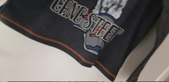 Sale 30% Sweater, sweatshirt, graphic comic, grey, colorful print, boys, men, boys, size information, Fesh- Flash, vintage