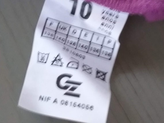 Sale 30% Pullover, Sweatshirt with Vest, 2-in-1 Double Shirt, Girls, Purple Berry, Multiple Sizes, Cotton, 3 Fries, Vintage