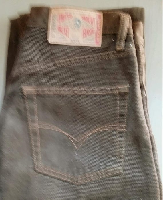 Diesel Jeans, Arizona, dark brown, 1990s, measurements, alterations possible, boys, men, boys, Diesel, vintage