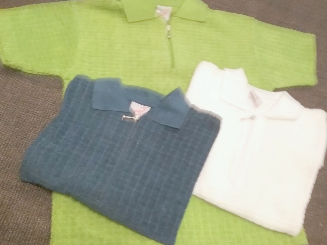 Sale 30% T-shirt, Short Sleeve, Polo, Terry Cloth, White+