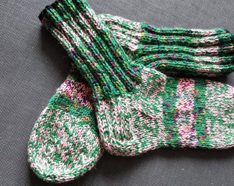 dicke WOLLSOCKEN handgestrickt-sofort lieferbar-SOFASOCKEN-von Baby bis Größe 54-nach Terminabsprache