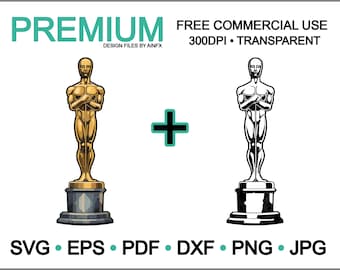 Dreams on Display: The Academy Awards Adventure ,svg, eps, pdf, dxf, png, jpg, vector files, illustrations, transparent, cricuit, engraving