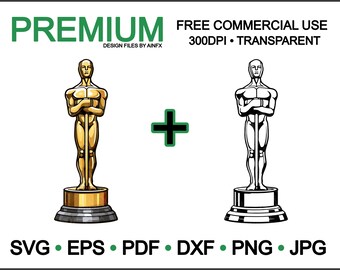 Golden Moments: Celebrating the Academy Awards Legacy ,svg, eps, pdf, dxf, png, jpg, vector files, illustrations, transparent, cricuit